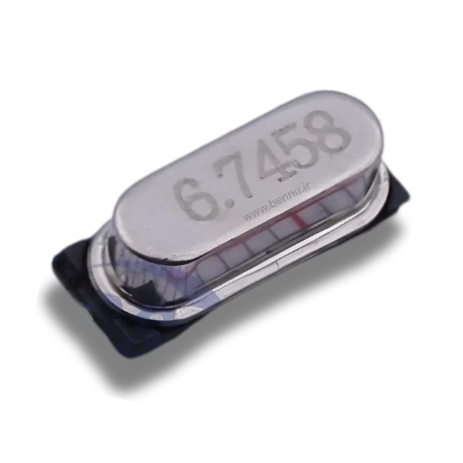 کریستال 6.7458mhz پکیج SMD HC/49US