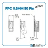 کانکتور FPC 0.5MM 50 Pin BOTTOM - Image 2