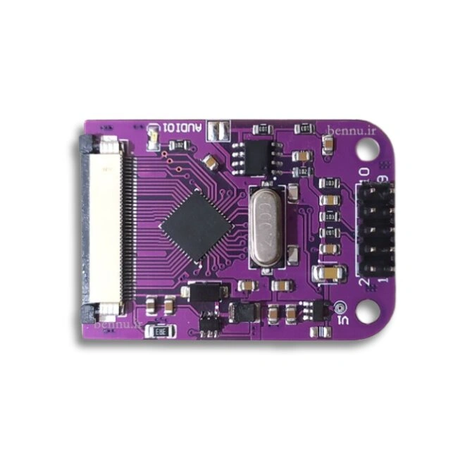 ماژول درایور نمایشگر TFTLCD دارای کنترلر تاچ مقاومتی FT800