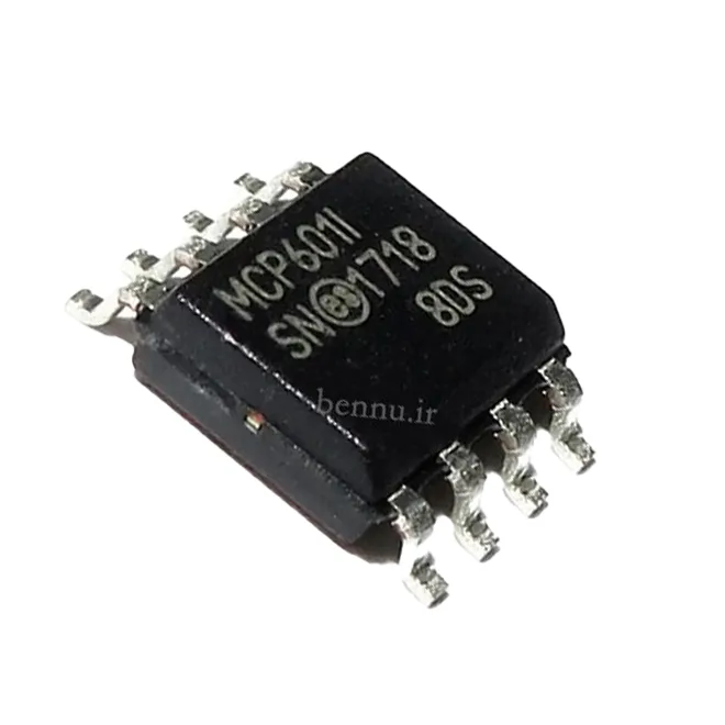 آی سی OPAMP تک تغذیه MCP601-I/SN اورجینال