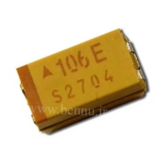 خازن تانتال 0.1Uf 25V
